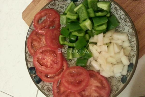 双拼牛肉奶酪芝士披萨的做法图解12