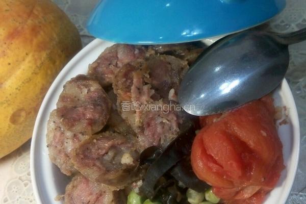 好吃简单腊肠煲仔饭的做法图解7