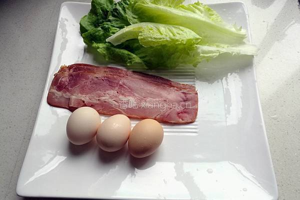 培根鸡蛋饼的做法图解1