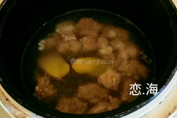 石斛红枣排骨降火去燥汤的做法图解4