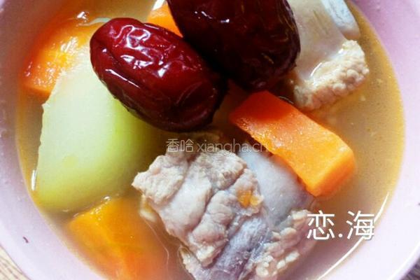 青木瓜胡萝卜红枣炖排骨的做法图解10