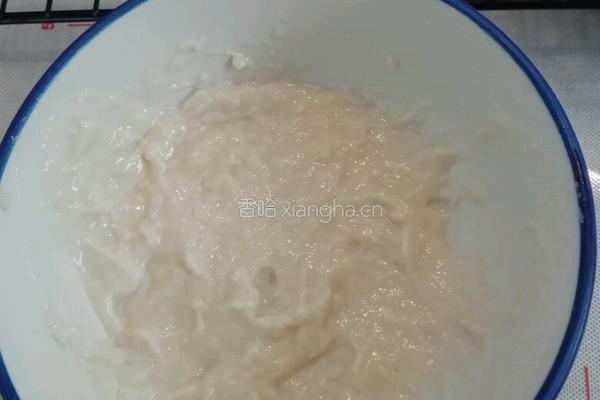 (冷藏汤种)椰香炫彩蜜豆土司的做法图解1