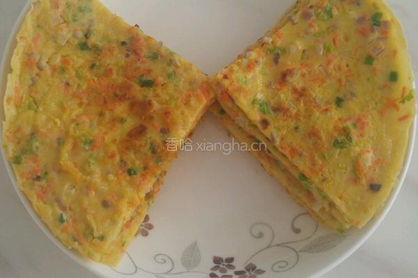 蔬菜鸡蛋饼