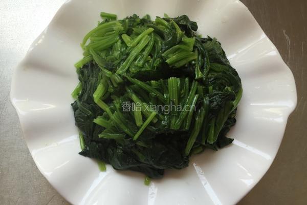 果仁菠菜的做法图解3