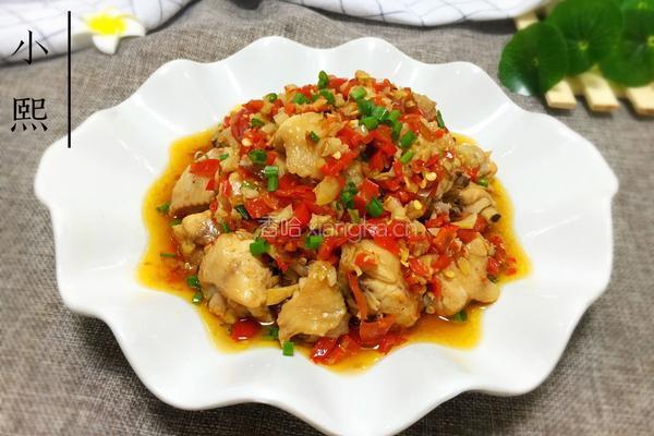剁椒蒸鸡翅的做法图解7