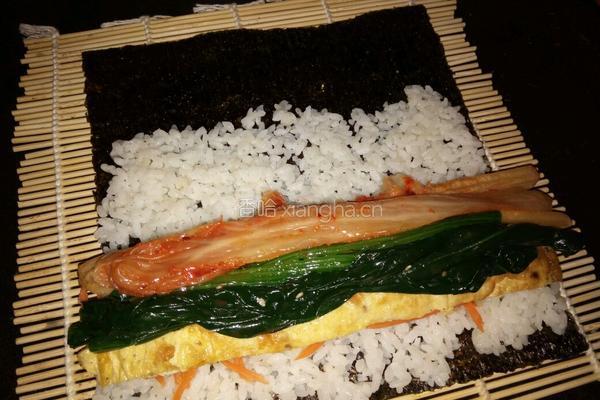 韩式紫菜包饭的做法图解14