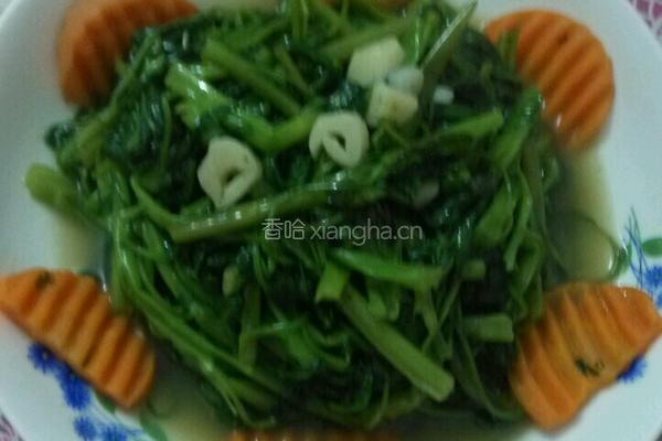 素炒空心菜的做法图解5