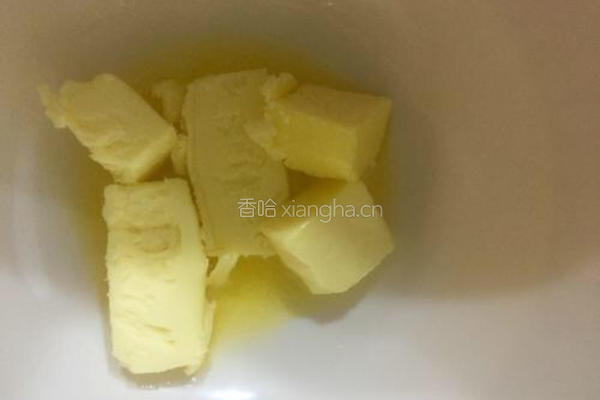 抹茶蔓越莓曲奇饼干的做法图解1