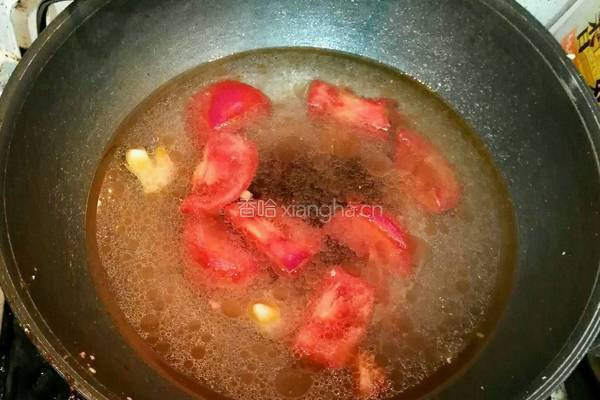 番茄鸡蛋汤的做法图解3