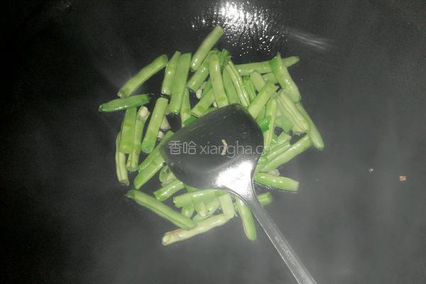 清炒四季豆的做法图解3