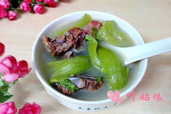 烧骨芥菜汤的做法图解6