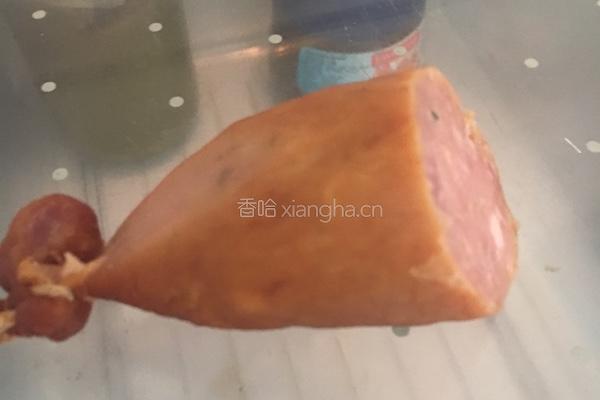 香菇火腿的做法图解4