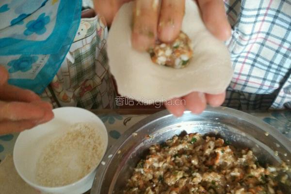 开口烧麦 海鲜味的做法图解20