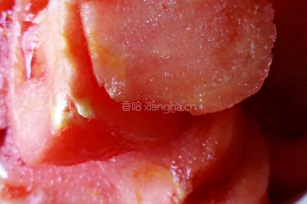西红柿炒花菜的做法图解2