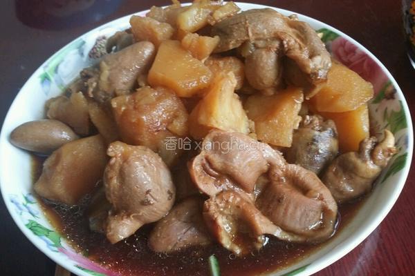鸡胗土豆的做法图解3
