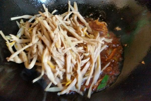 肉丝黄花菜的做法图解9