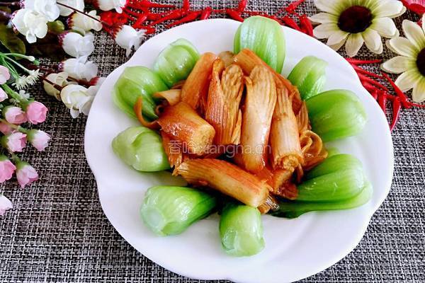 蟹棒油菜的做法图解10