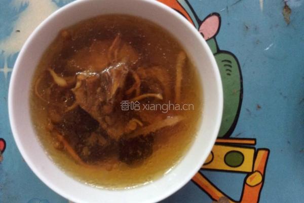 虫草花煲鸡汤的做法图解6