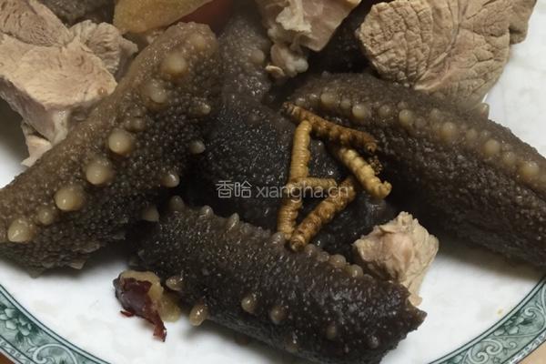 海参虫草汤的做法图解3