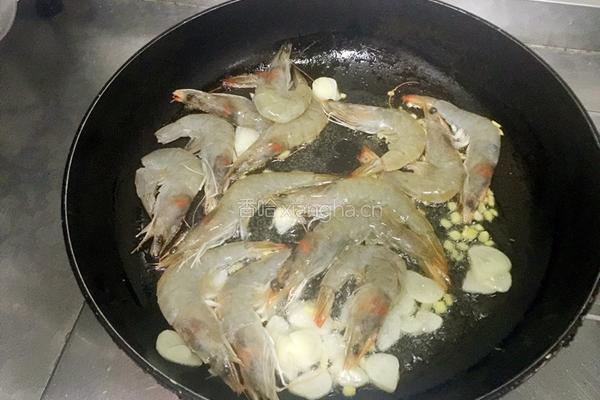彩椒大虾的做法图解5