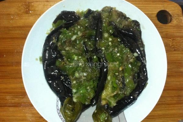 蒸煎茄子