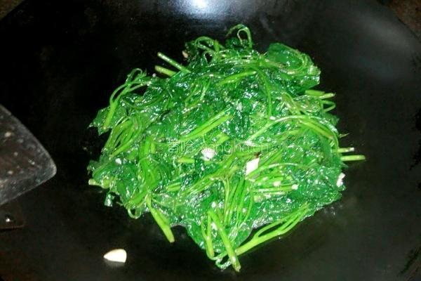 清炒番薯叶的做法图解6