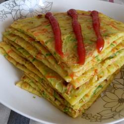 双色鸡蛋饼的做法[图]