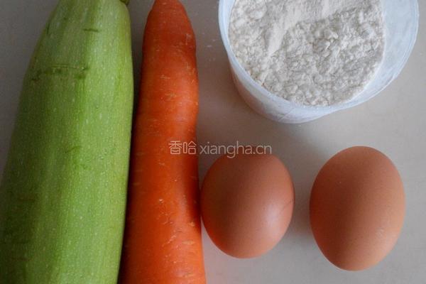 双色鸡蛋饼的做法图解1