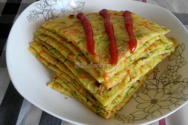 双色鸡蛋饼的做法图解7