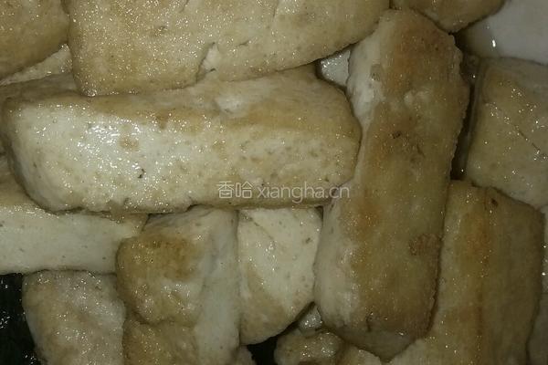 韭菜鸡蛋烧豆腐的做法图解3