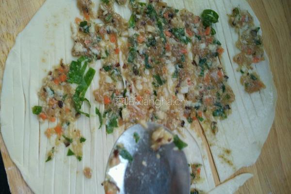 猪油葱花肉馅饼的做法图解9