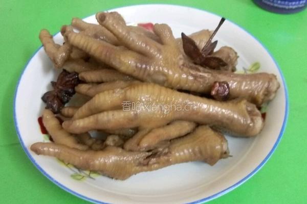 香卤鸡爪的做法图解4