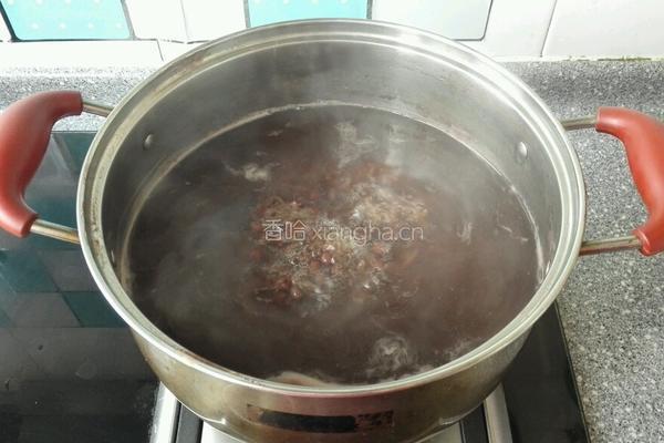 红豆粥的做法图解3