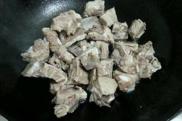 红烧排骨的做法图解3