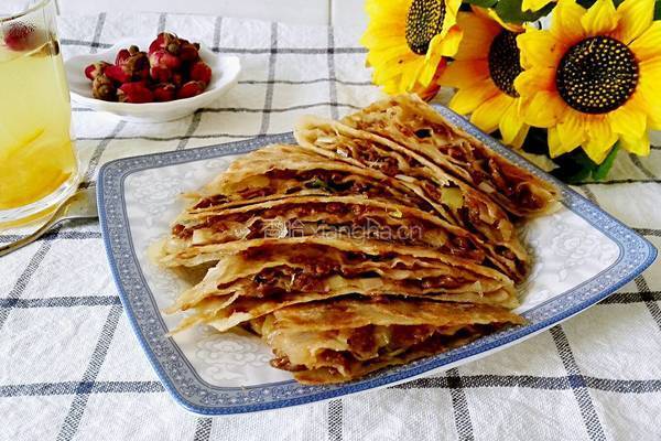 千层牛肉饼的做法图解12