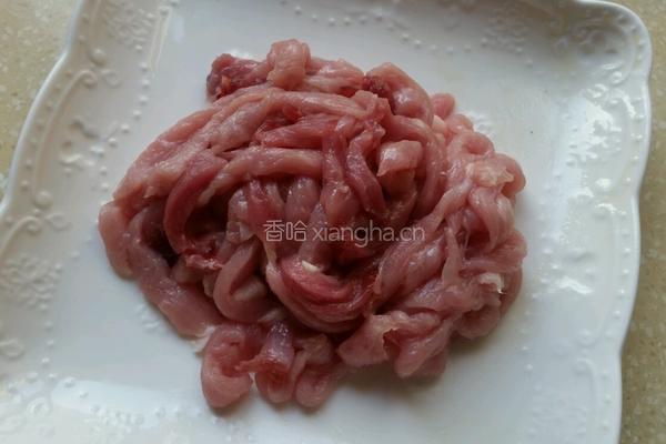 京酱肉丝的做法图解2