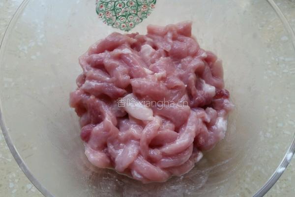 京酱肉丝的做法图解3
