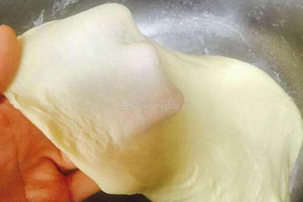 手工和面快速揉出手套膜（面包）——不摔打，不醒面的做法图解7