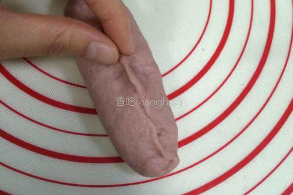 紫薯蜜豆面包的做法图解10