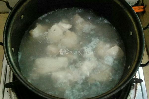 茯苓龙骨汤的做法图解2