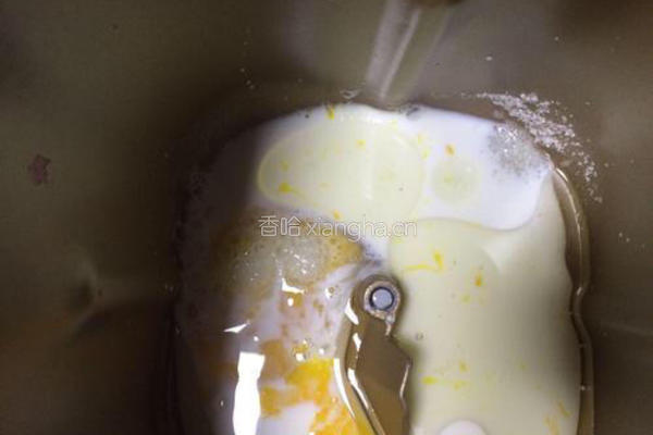 香辣芝士火腿面包的做法图解2