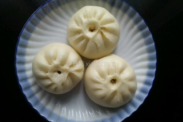 包子（南瓜春笋丝肉包）的做法图解8
