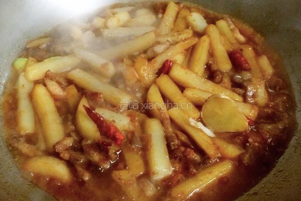 土豆盖饭的做法图解7