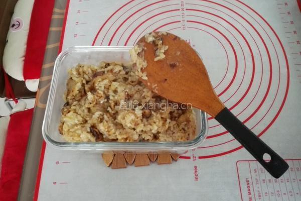 面包机自制少油版台式油饭的做法图解6