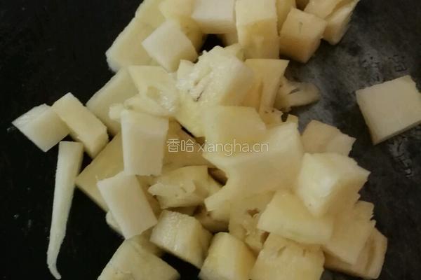 菠萝鸡的做法图解2