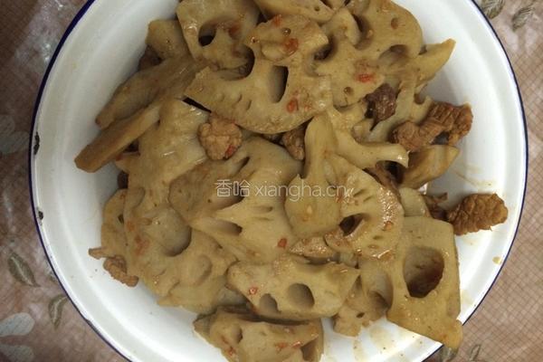 莲藕烧肉的做法图解8
