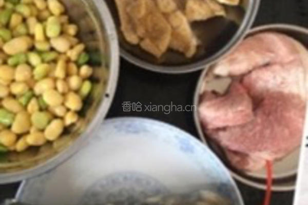 海蛎肉片汤的做法图解1