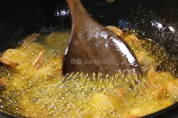 芝士焗虾球的做法图解5