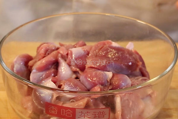 香辣鸡胗的做法图解3