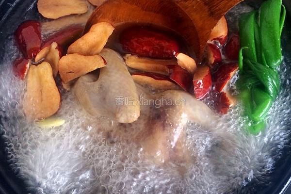 鸽子红枣汤的做法图解3